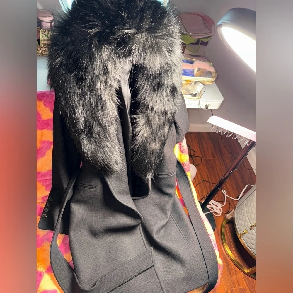 Elegant black coat